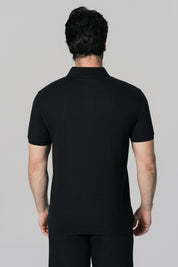 Polera Regular Hombre Negro