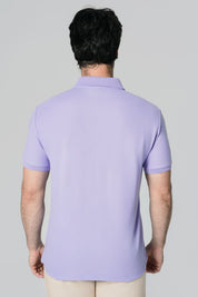 Polera Regular Hombre Lila