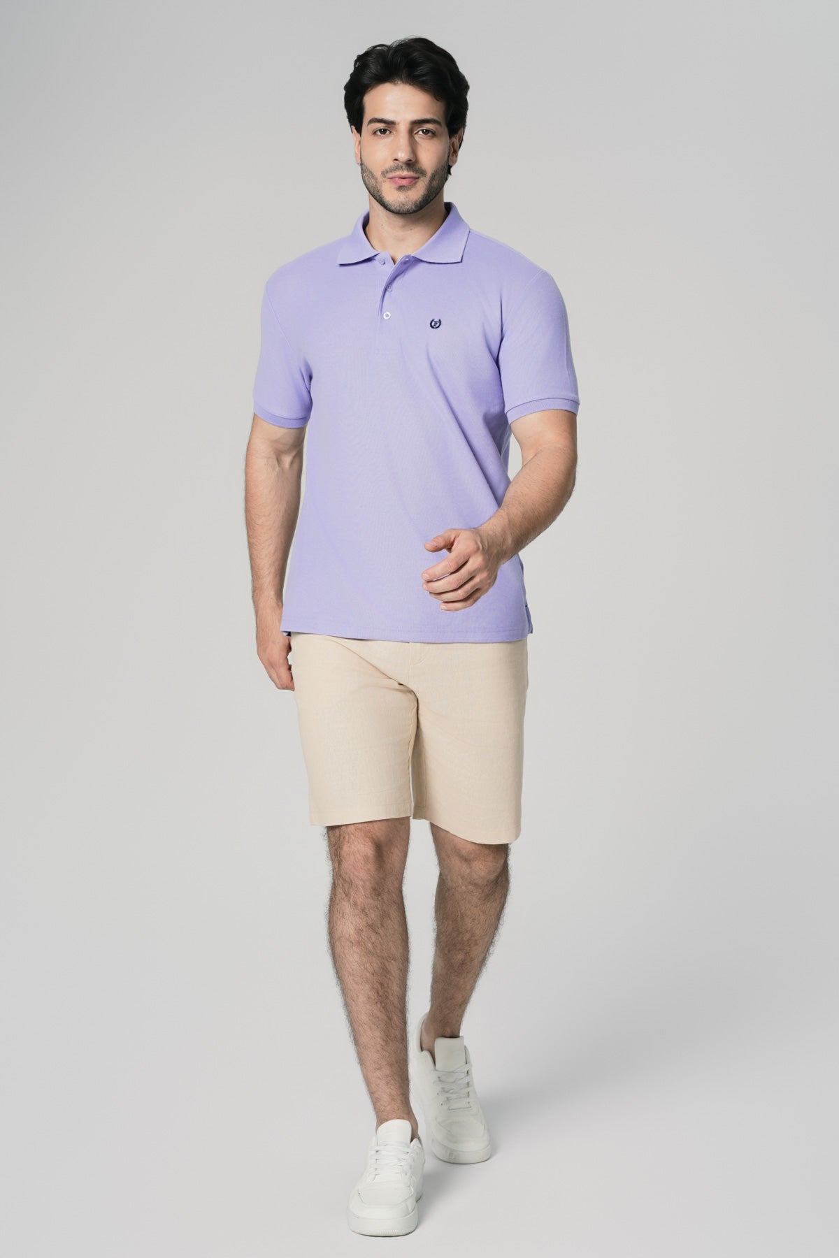 Polera Regular Hombre Lila