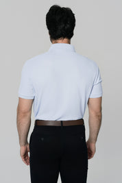 Polera Regular Hombre Celeste