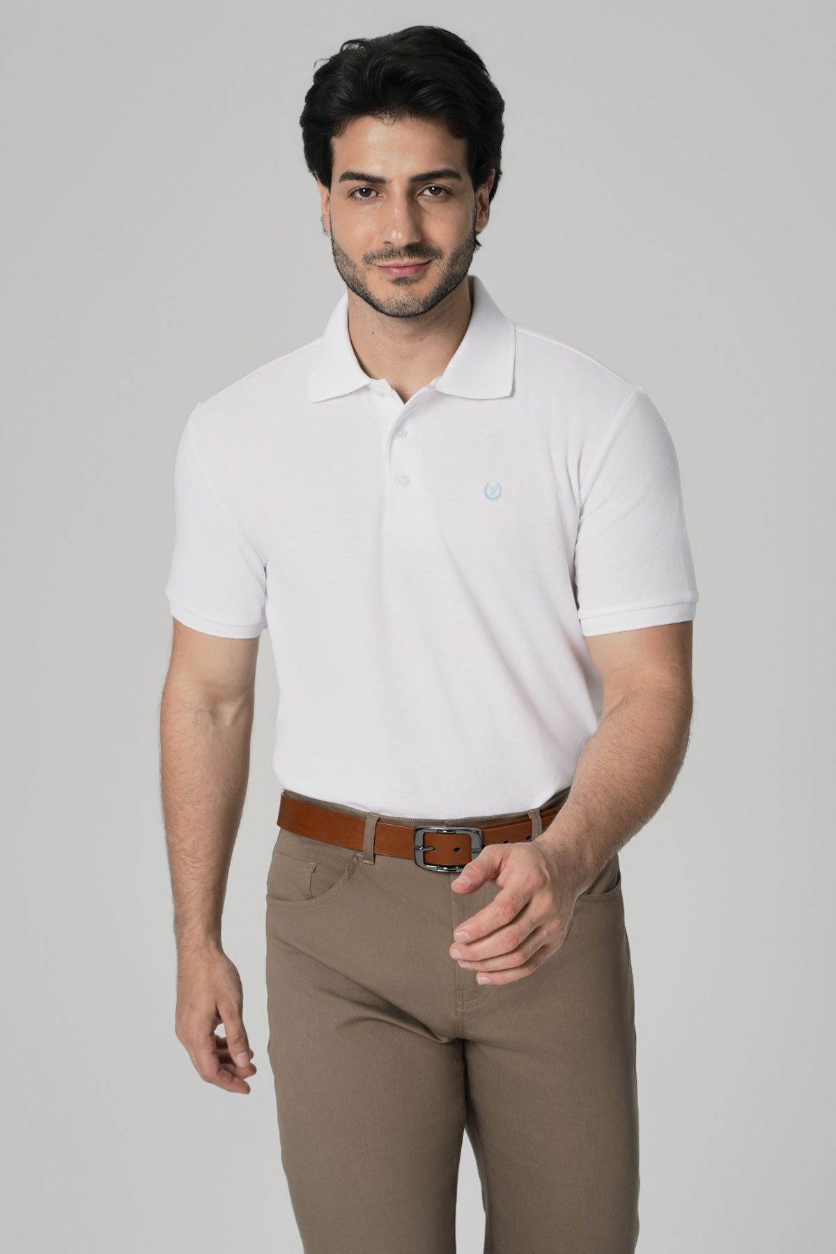 Polera Regular Hombre Blanco