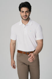 Polera Regular Hombre Blanco