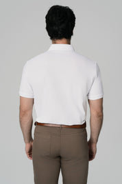 Polera Regular Hombre Blanco