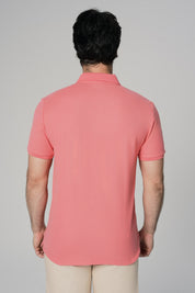 Polera Regular Hombre Rosado