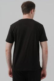 Polera Regular Hombre Negro