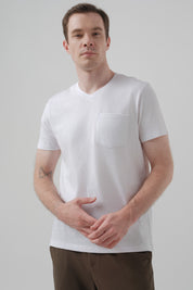 Polera Regular Hombre Blanco
