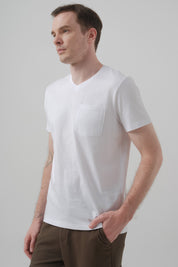 Polera Regular Hombre Blanco