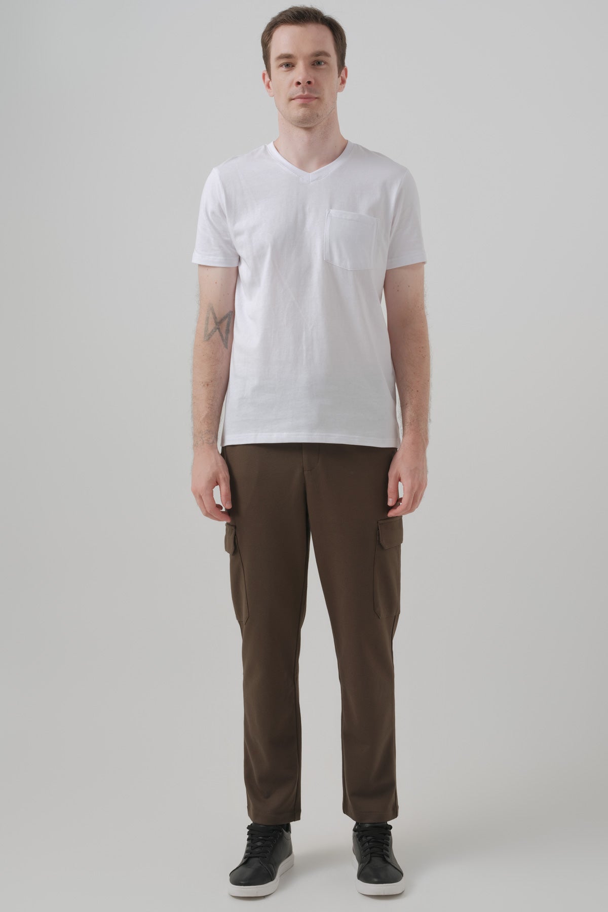 Polera Regular Hombre Blanco