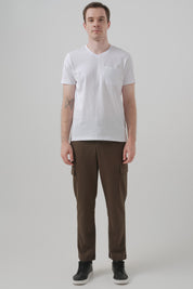 Polera Regular Hombre Blanco