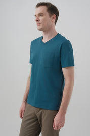 Polera Regular Hombre Petroleo