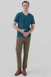 Polera Regular Hombre Petroleo