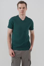 Polera Regular Hombre Turquesa