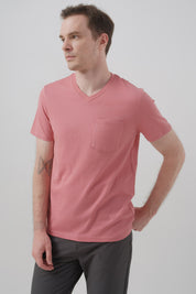 Polera Regular Hombre Sandía
