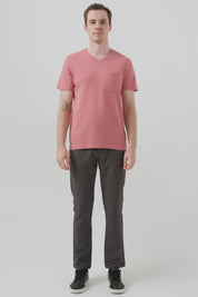 Polera Regular Hombre Sandía