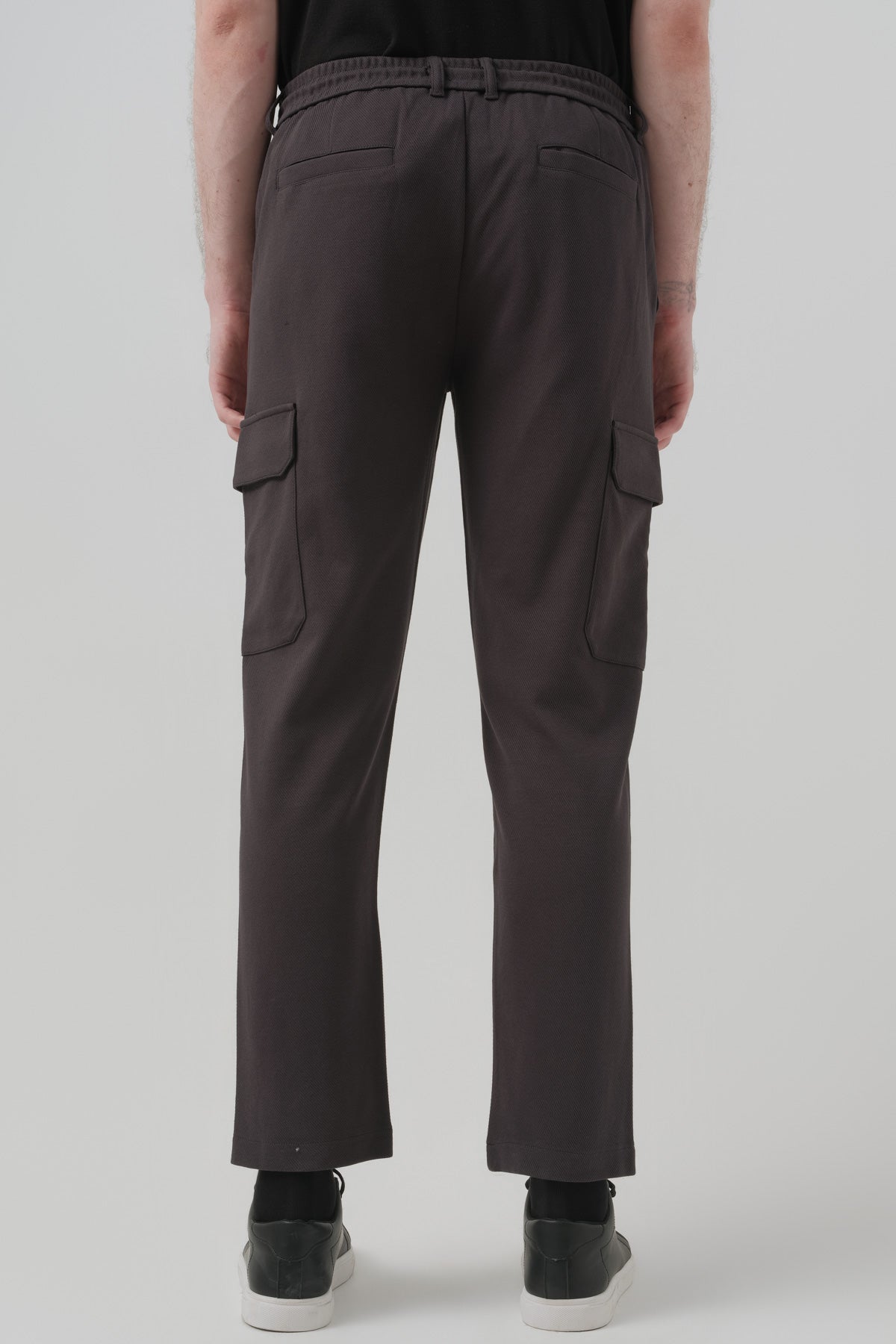 Pantalón Buzo Hombre Calce Recto Marengo