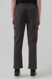 Pantalón Buzo Hombre Calce Recto Marengo