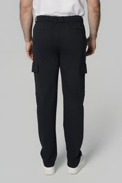 Pantalón Buzo Hombre Calce Recto Marengo