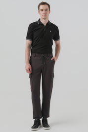 Pantalón Buzo Hombre Calce Recto Marengo