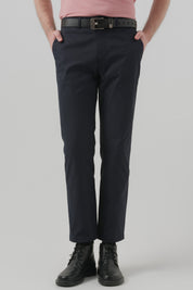 Pantalón Hombre Calce Recto Azul Marino