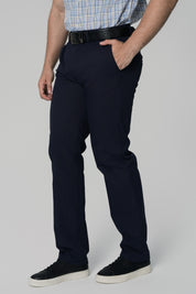 Pantalón Hombre Calce Recto Azul Marino