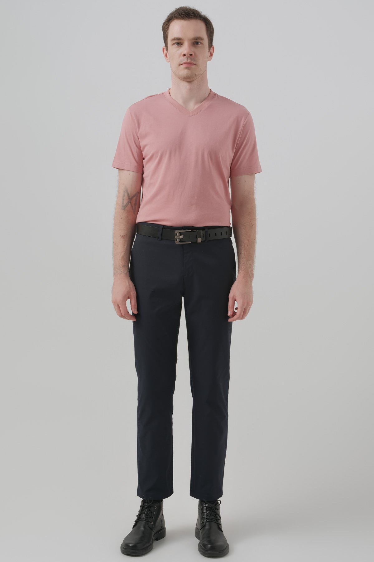Pantalón Hombre Calce Recto Azul Marino