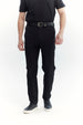 Pantalón Buzo Hombre Calce Recto Negro