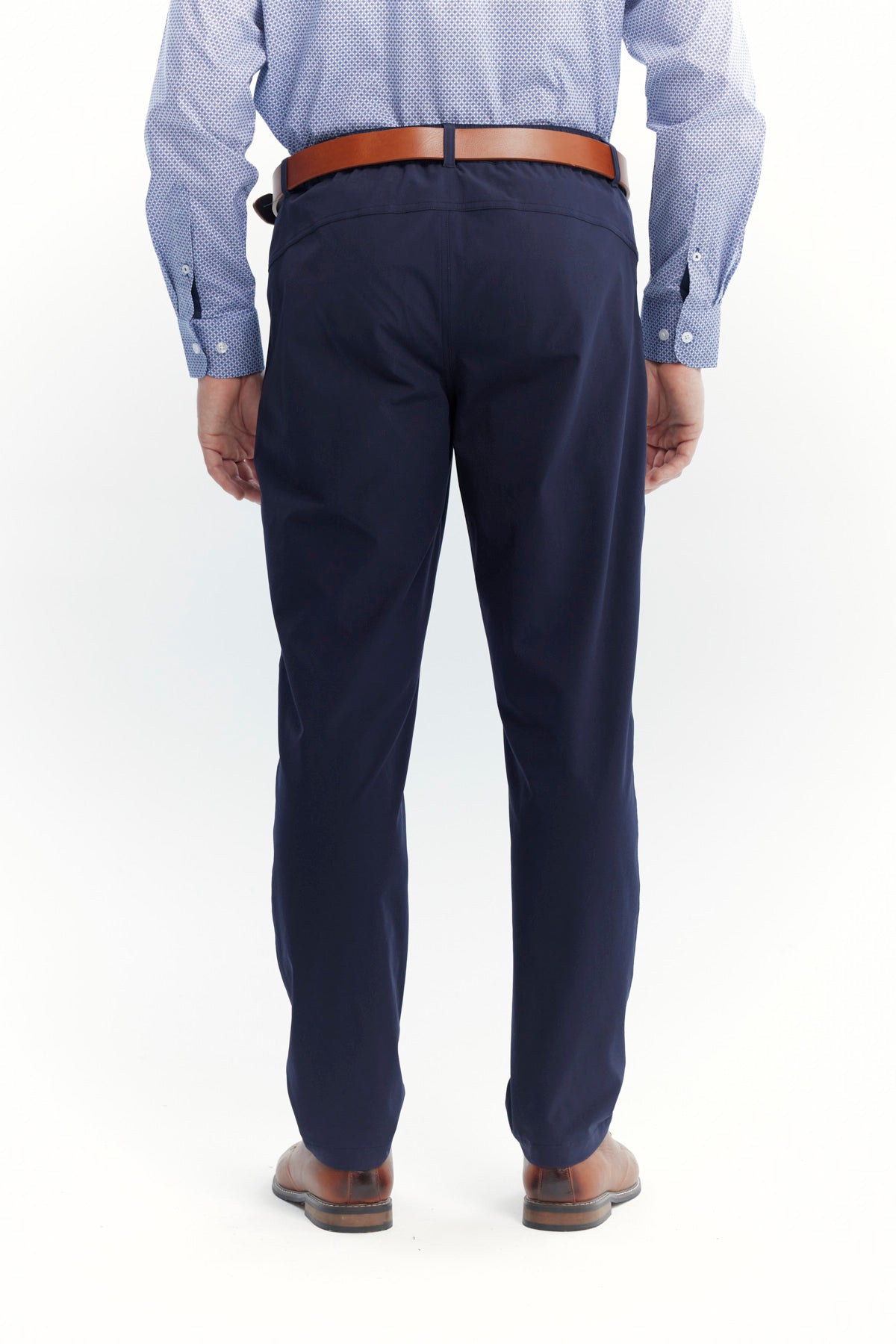 Pantalón Buzo Hombre Calce Recto Azul Marino