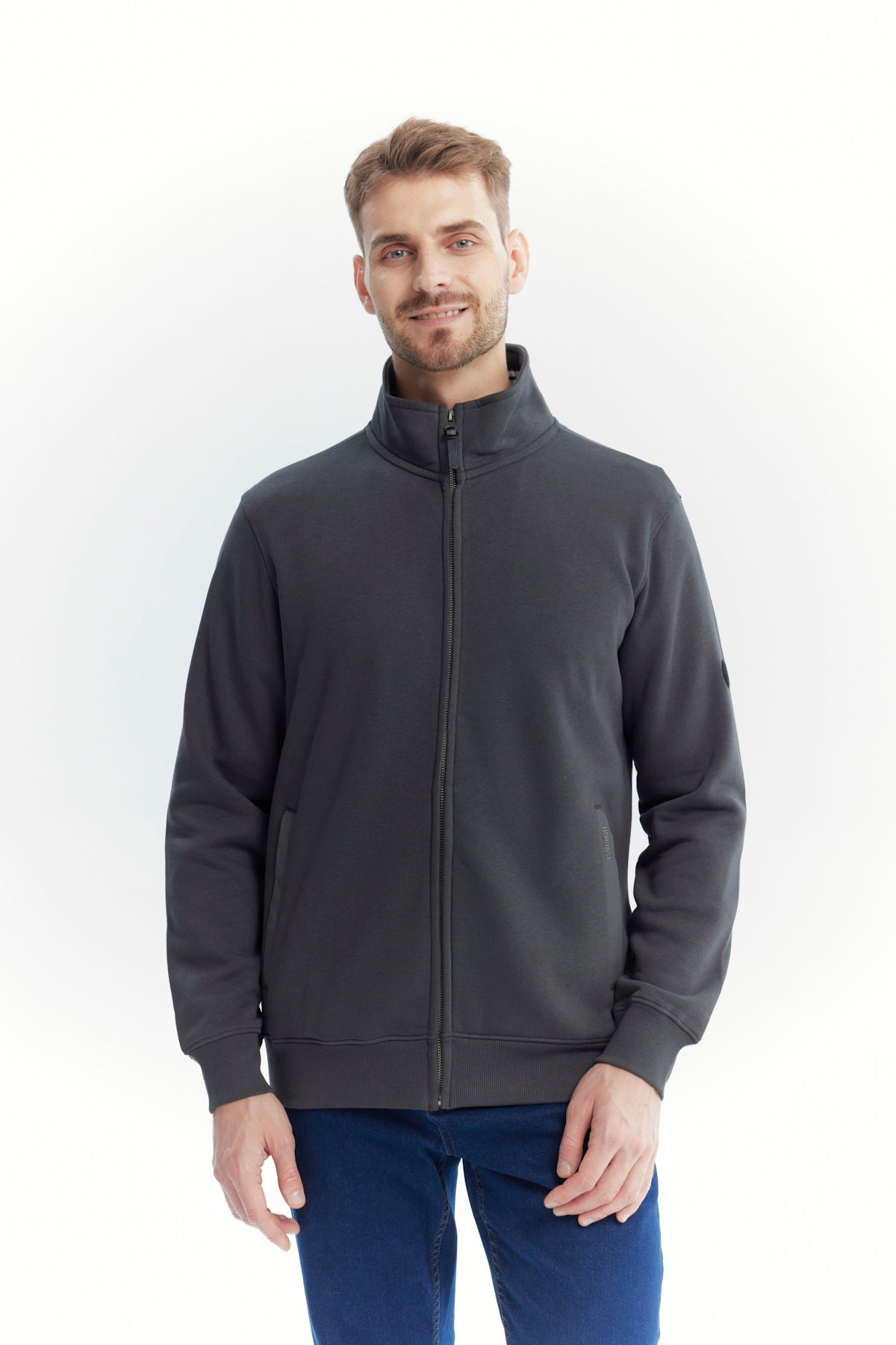 Polerón Hombre Classic Marengo