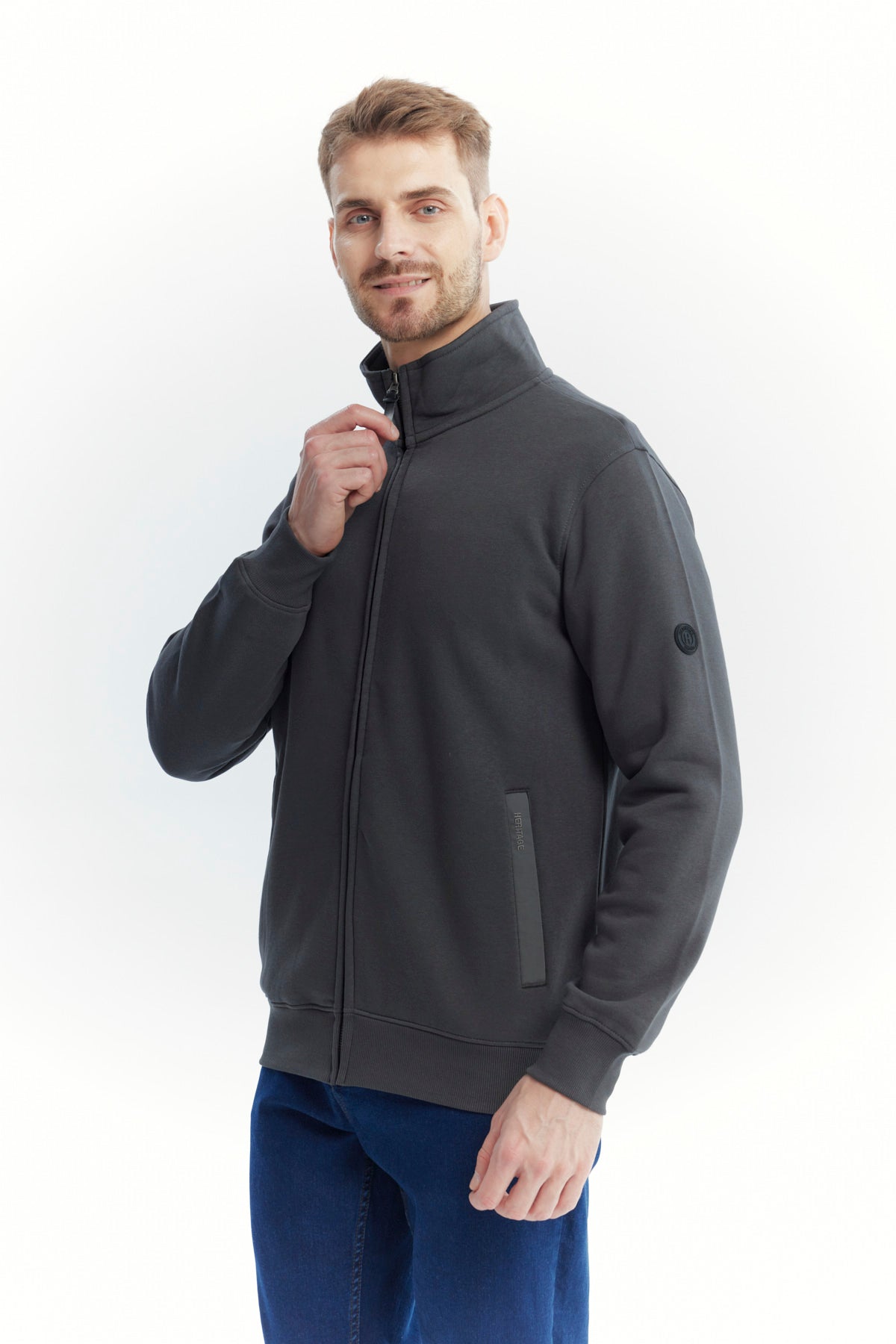 Polerón Hombre Classic Marengo