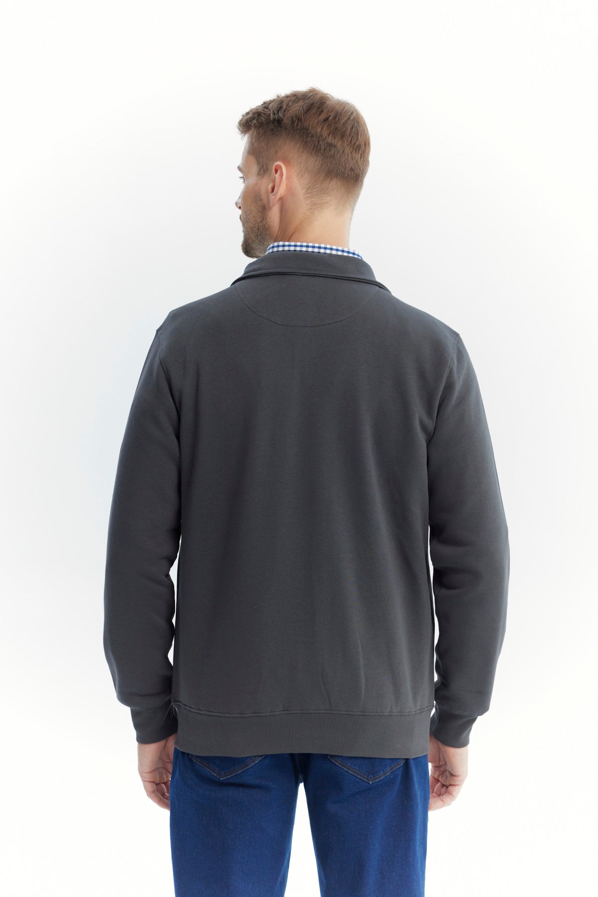 Polerón Hombre Classic Marengo