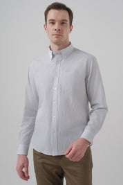 Camisa Hombre Regular Azul