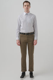 Camisa Hombre Regular Azul