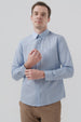 Camisa Hombre Regular Celeste