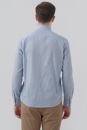 Camisa Hombre Regular Celeste