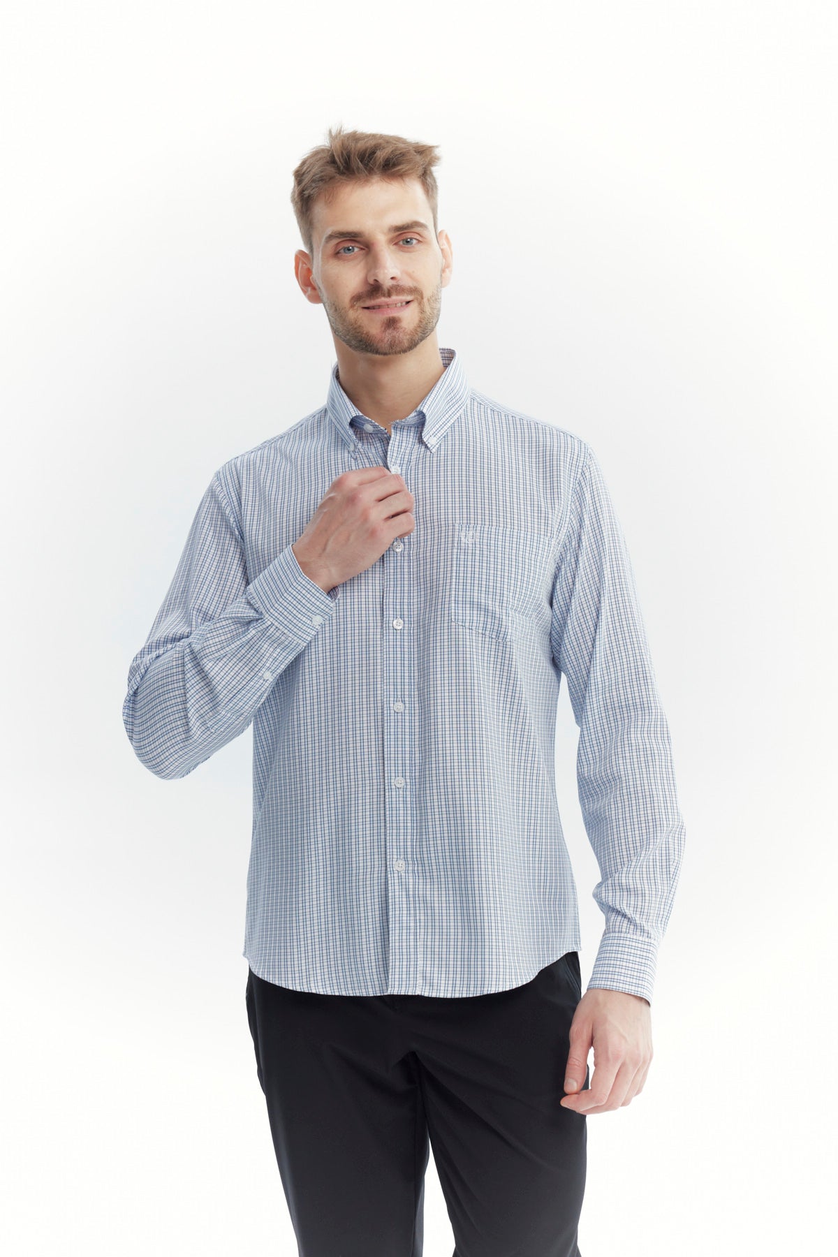 Camisa Hombre Regular Blanco