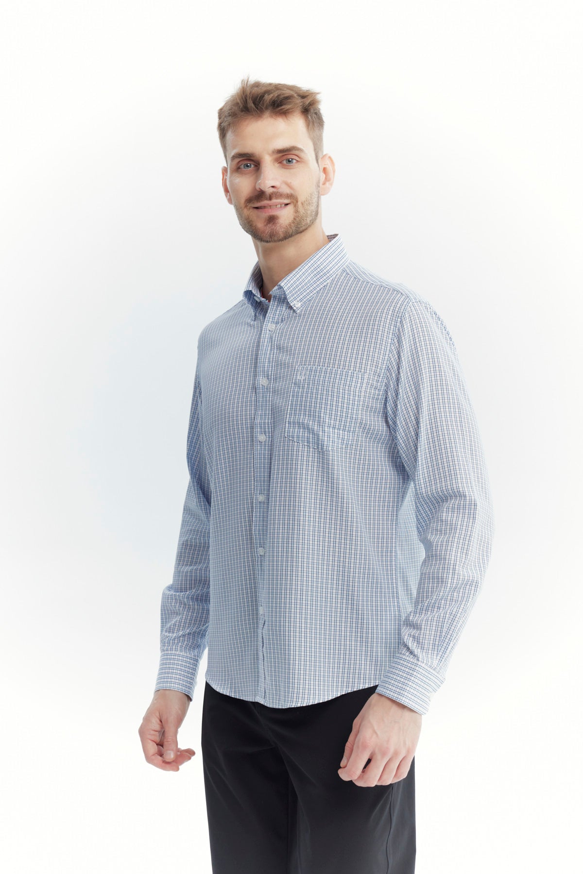Camisa Hombre Regular Blanco
