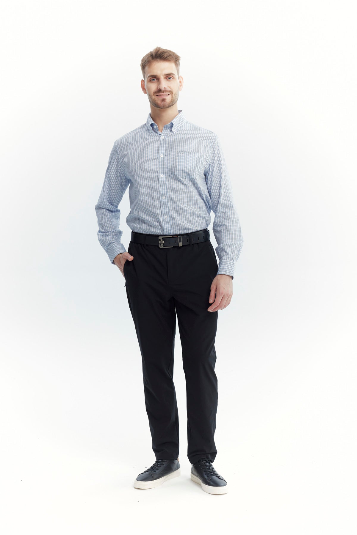 Camisa Hombre Regular Blanco