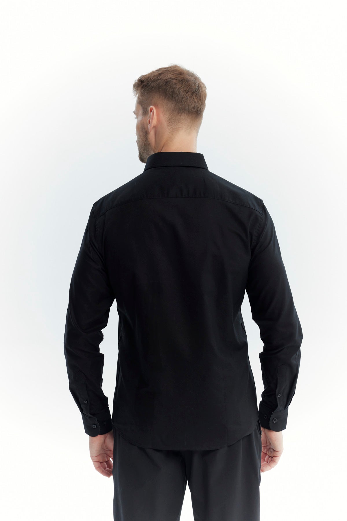 Camisa Hombre Regular Negro