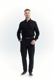 Camisa Hombre Regular Negro
