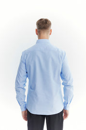 Camisa Hombre Regular Celeste