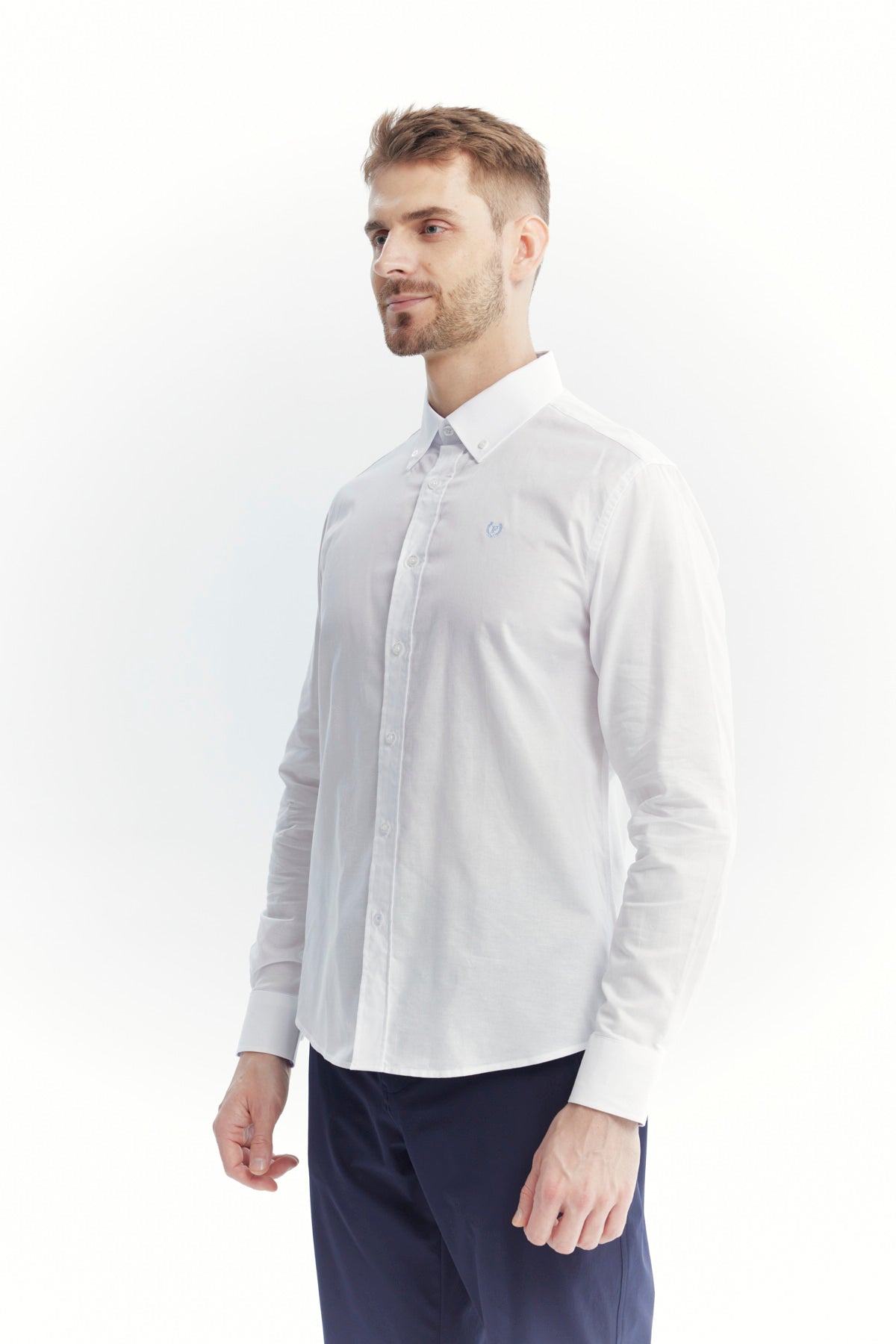 Camisa Hombre Regular Blanco