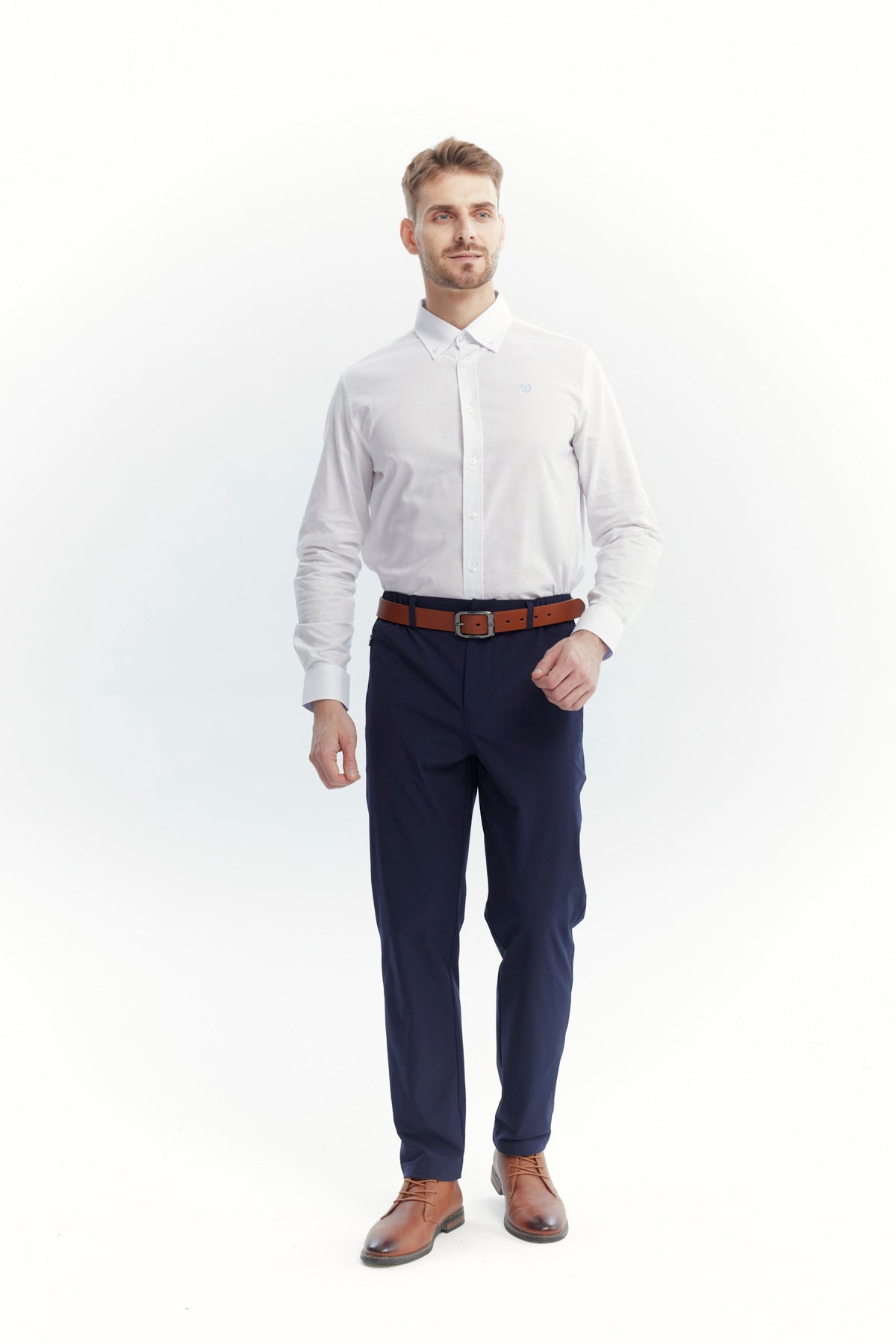 Camisa Hombre Regular Blanco