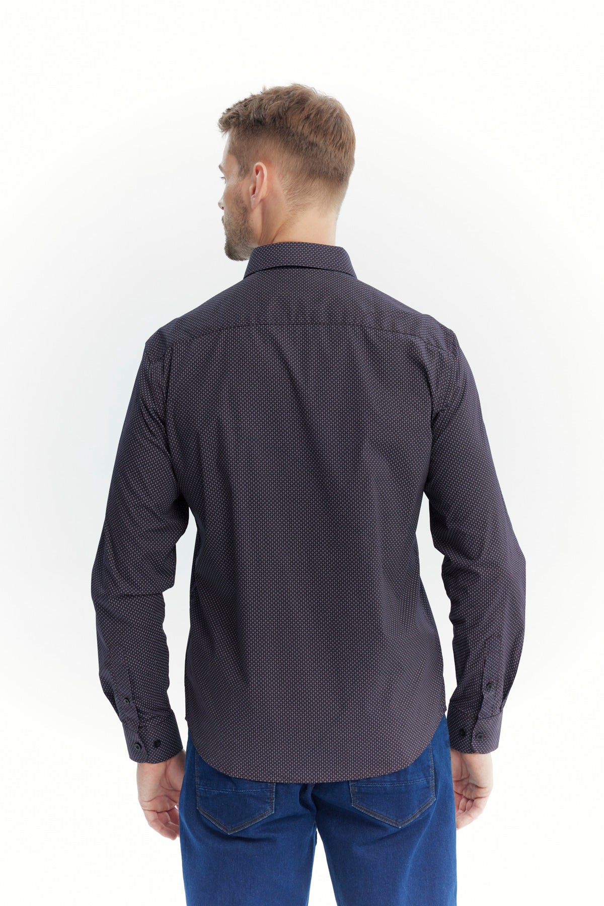 Camisa Hombre Regular Negro