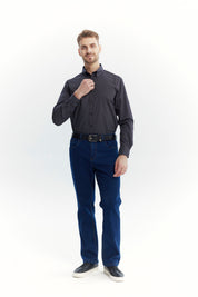 Camisa Hombre Regular Negro