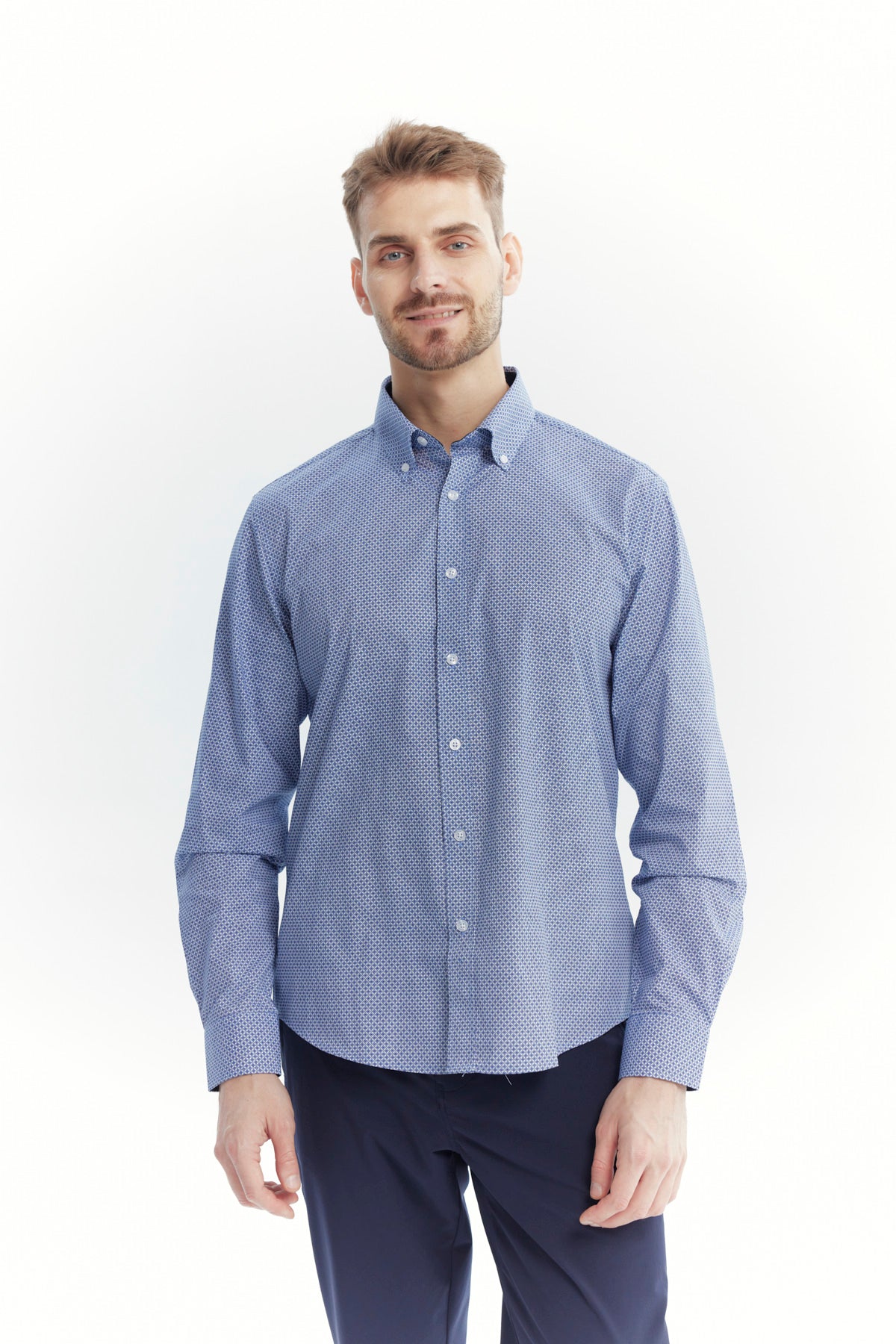 Camisa Hombre Regular Blanco