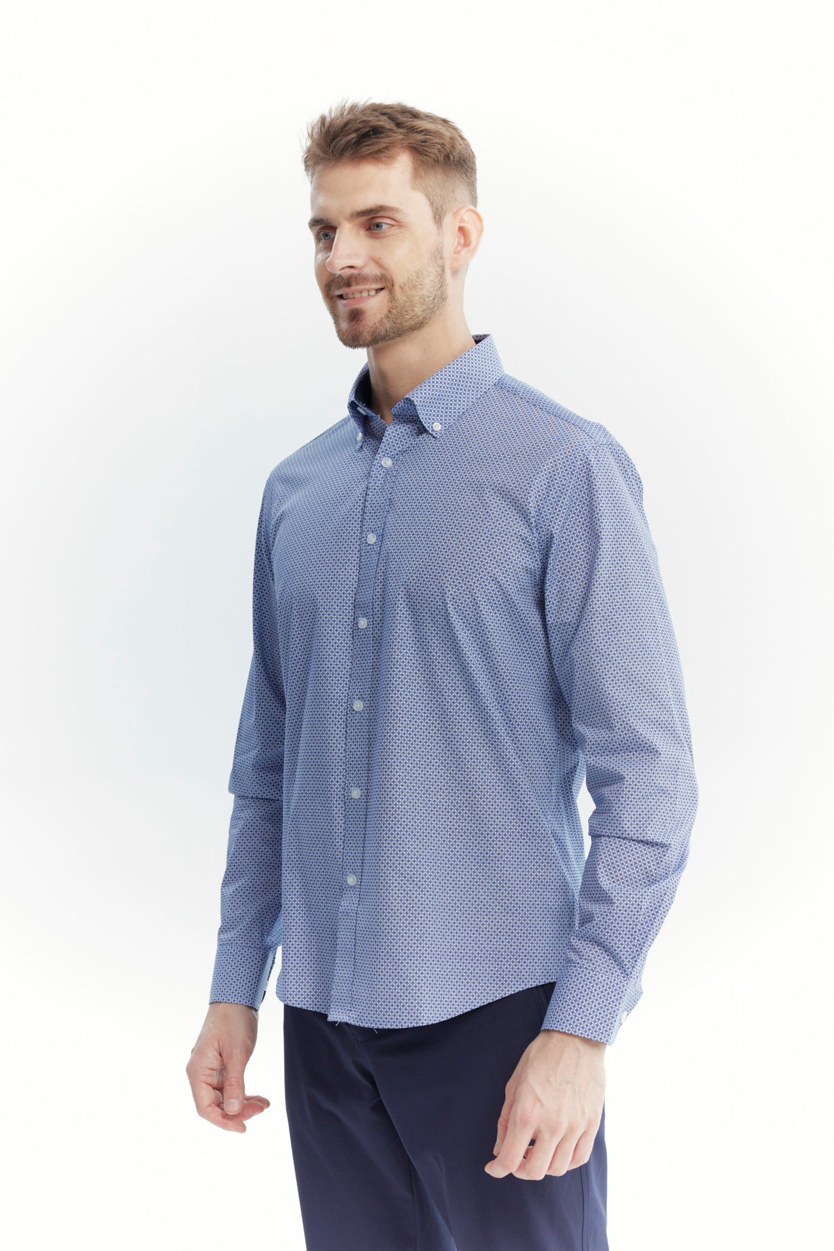 Camisa Hombre Regular Blanco
