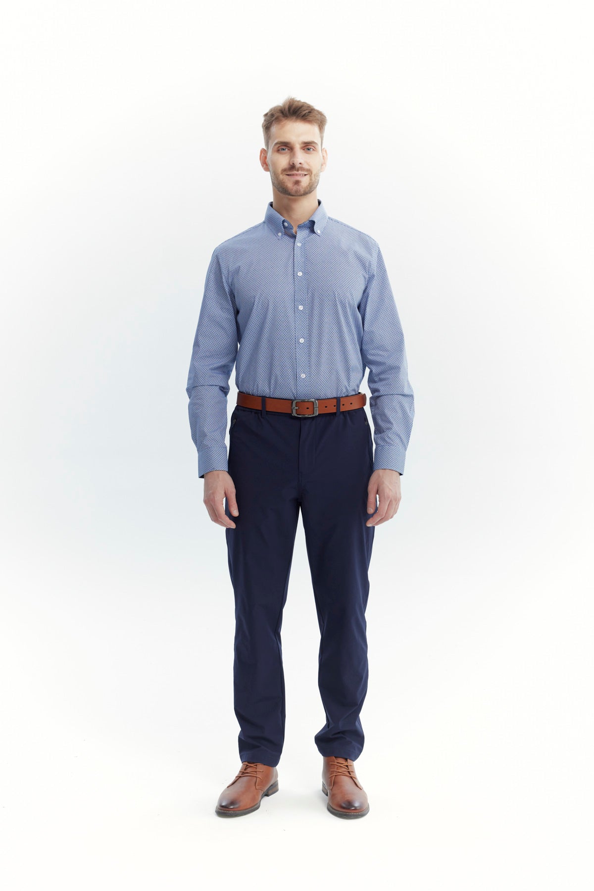 Camisa Hombre Regular Blanco