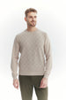 Sweater Hombre Regular Beige Oscuro
