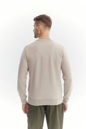 Sweater Hombre Regular Beige Oscuro