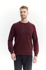 Sweater Hombre Regular Burdeo